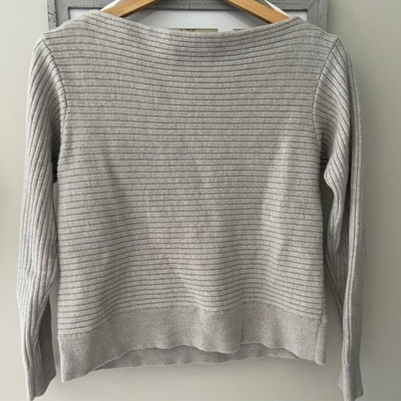 Aritzia Babaton Luc Ribbed Knit Boat Neck Sweater - Picture 4 of 8